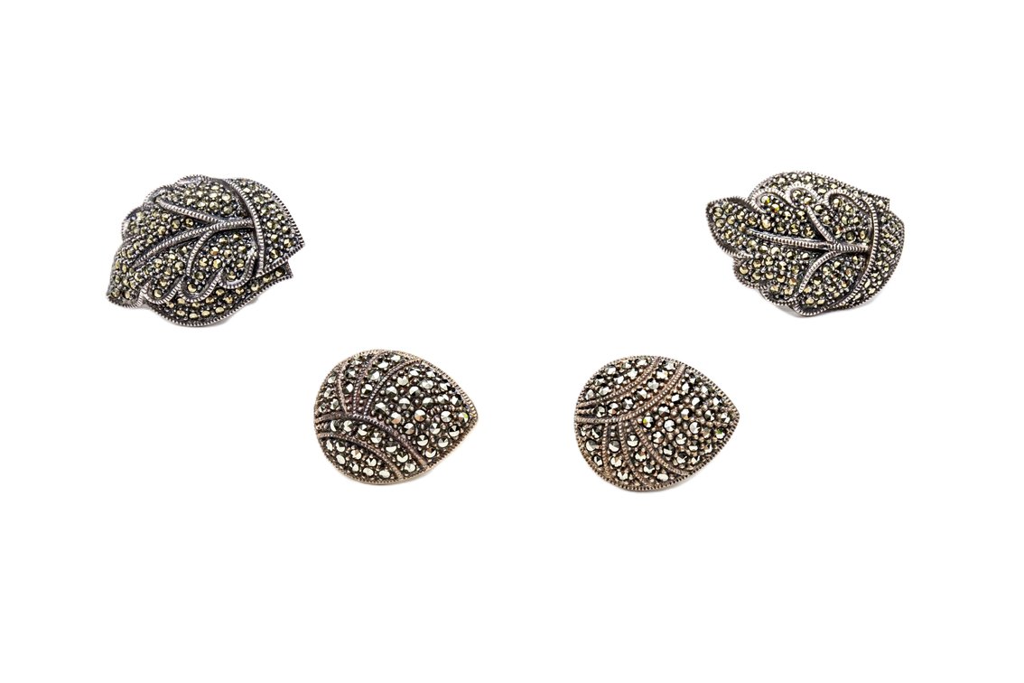 Two Pair of Sterling Earrings- 36 G