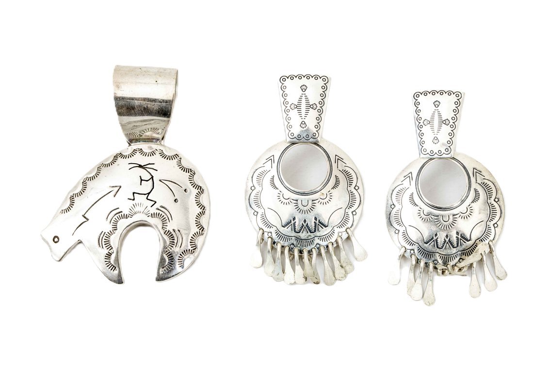 Native American Sterling Jewelry- 22.3 Grams