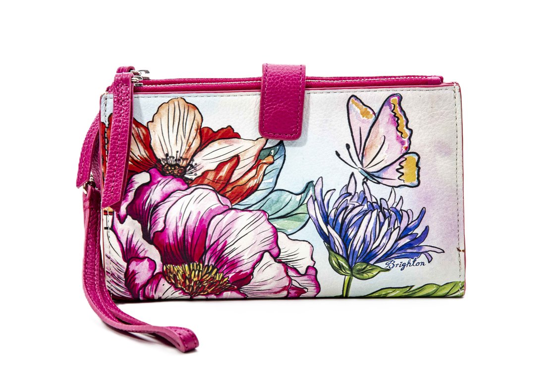 Brighton Enchanted Garden Wristlet Wallet