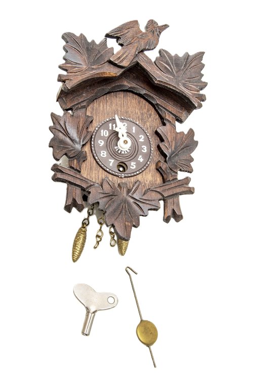 Miniature Black Forest Clock- J. Engstler