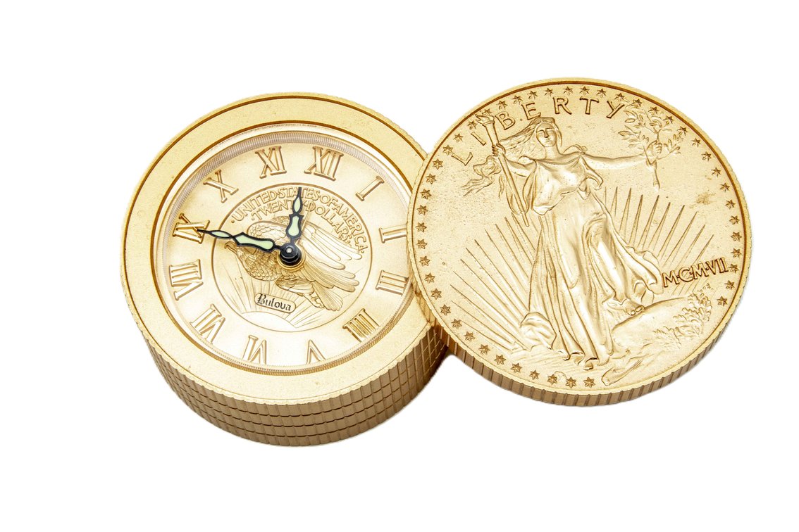 Bulova "Liberty" Travel Alarm Clock