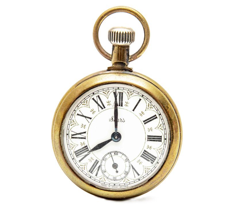 Sears Locomotive Pocket Watch by Smiths