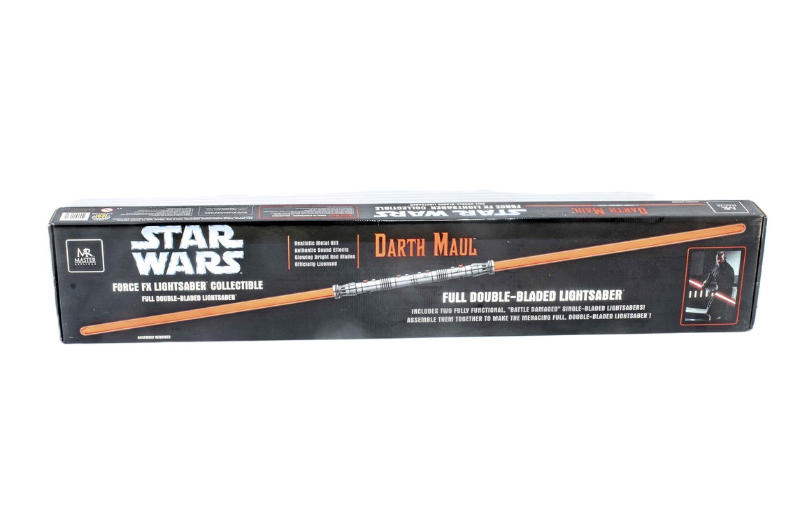 Star Wars Darth Maul Double Blade Lightsaber MIB