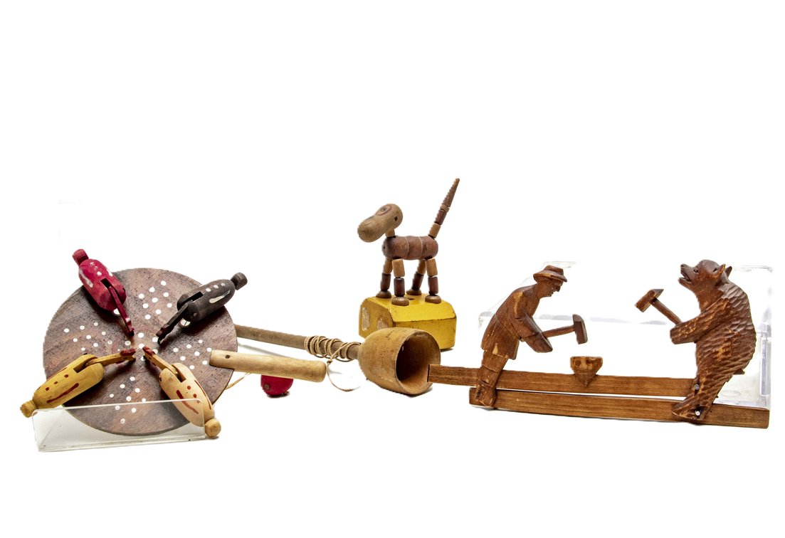 4 Fun Classic Wood Toys