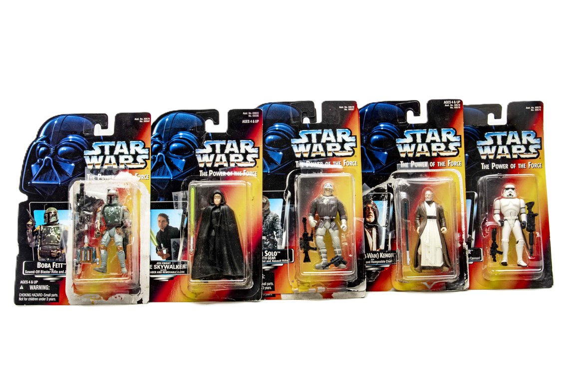 1995 Kenner Star Wars: Power of the Force Figures