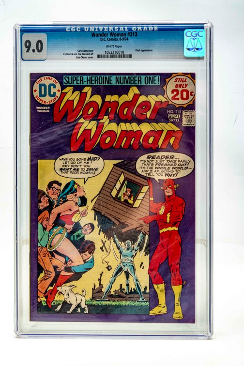 CGC Graded Wonder Woman #213