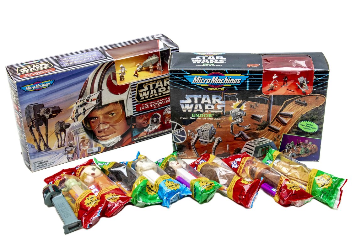 Micro Machines Star Wars & Pez Dispensers