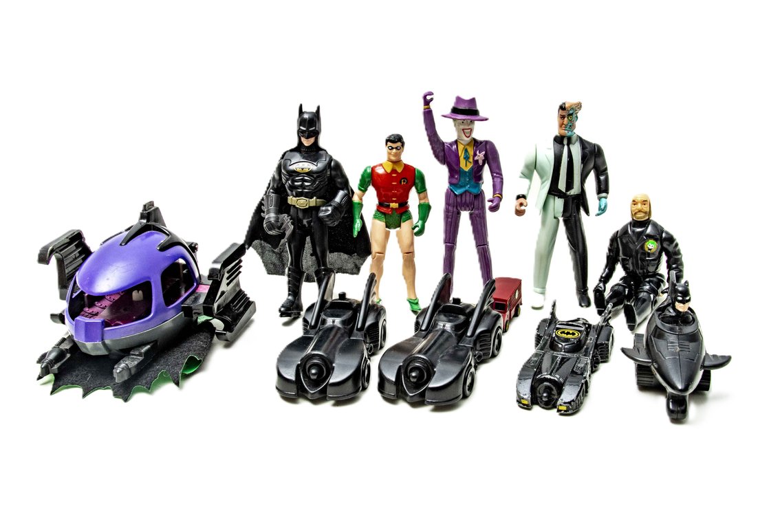 DC Batman Action Figures & Toy Vehicles