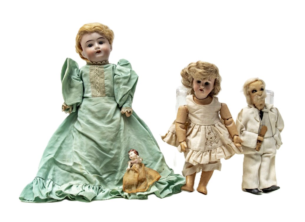 4 Antique/Vintage Dolls