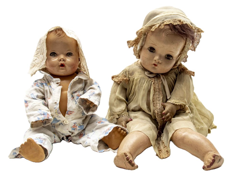 2 Early 20th C Baby Dolls - Alexander & Effanbee