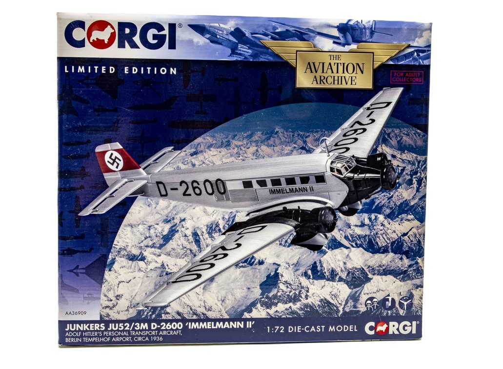 Corgi Aviation Archive Ltd Ed Junkers JU52 IOB