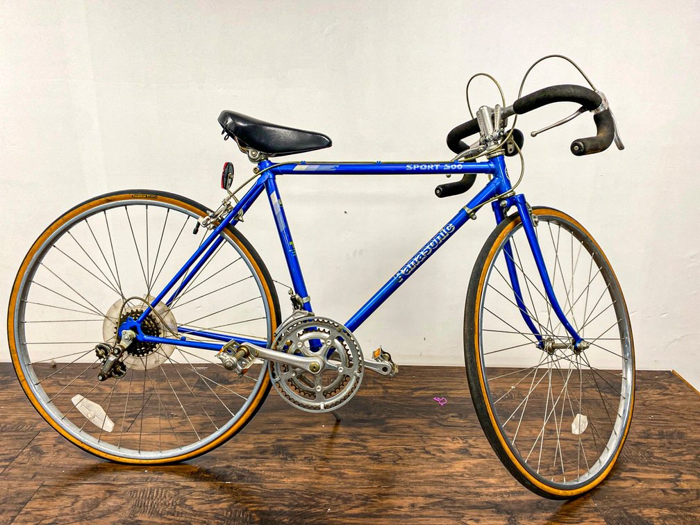 Panasonic Sport 500 Road Bike with High-Tensile Steel Frame