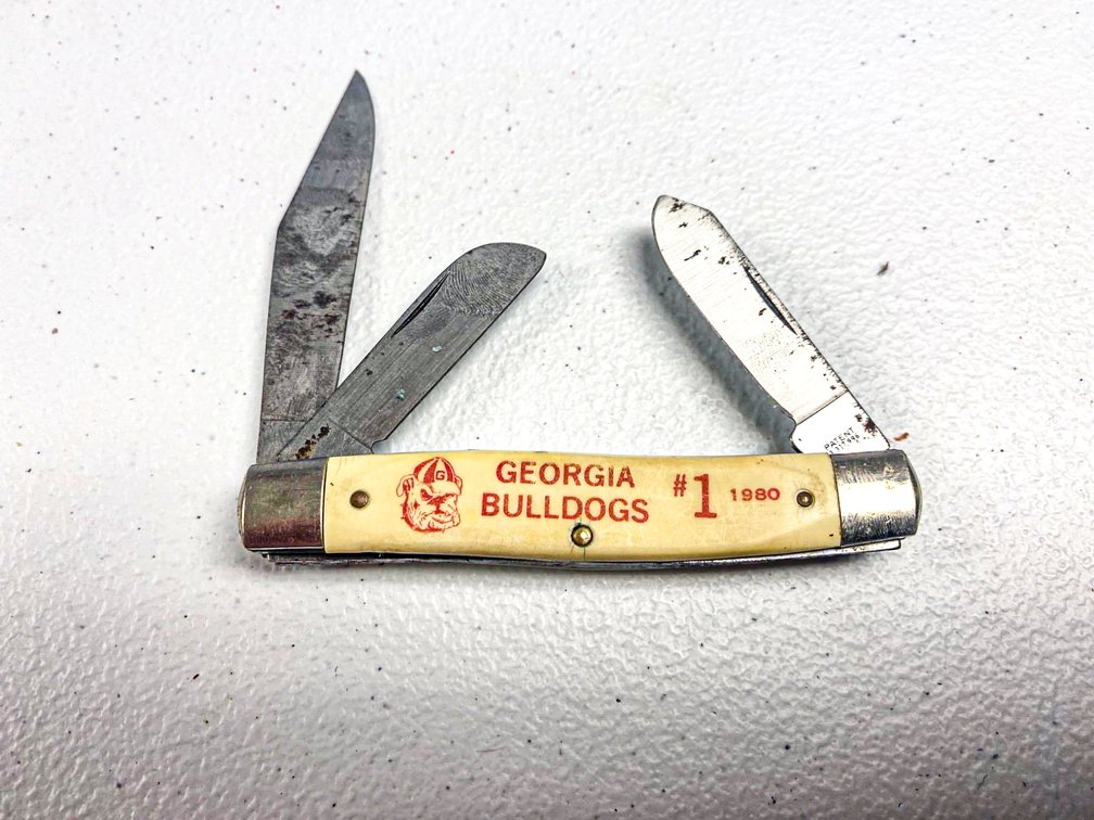 1980 Georgia Bulldogs Ranger Knife
