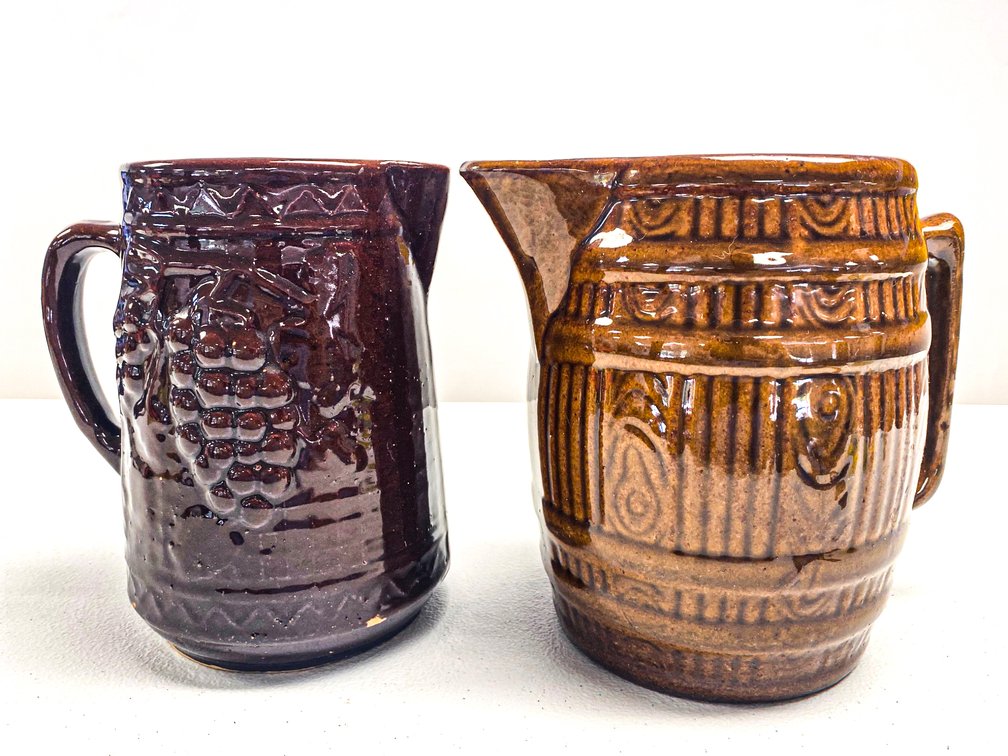 McCoy Barrel and North Star Grape Pitchers