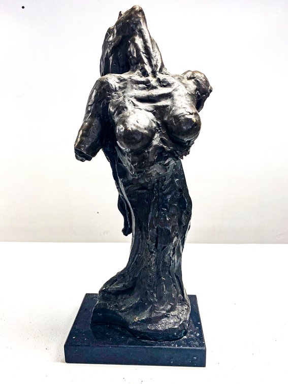 Large Bronze Sculpture Signed Grang