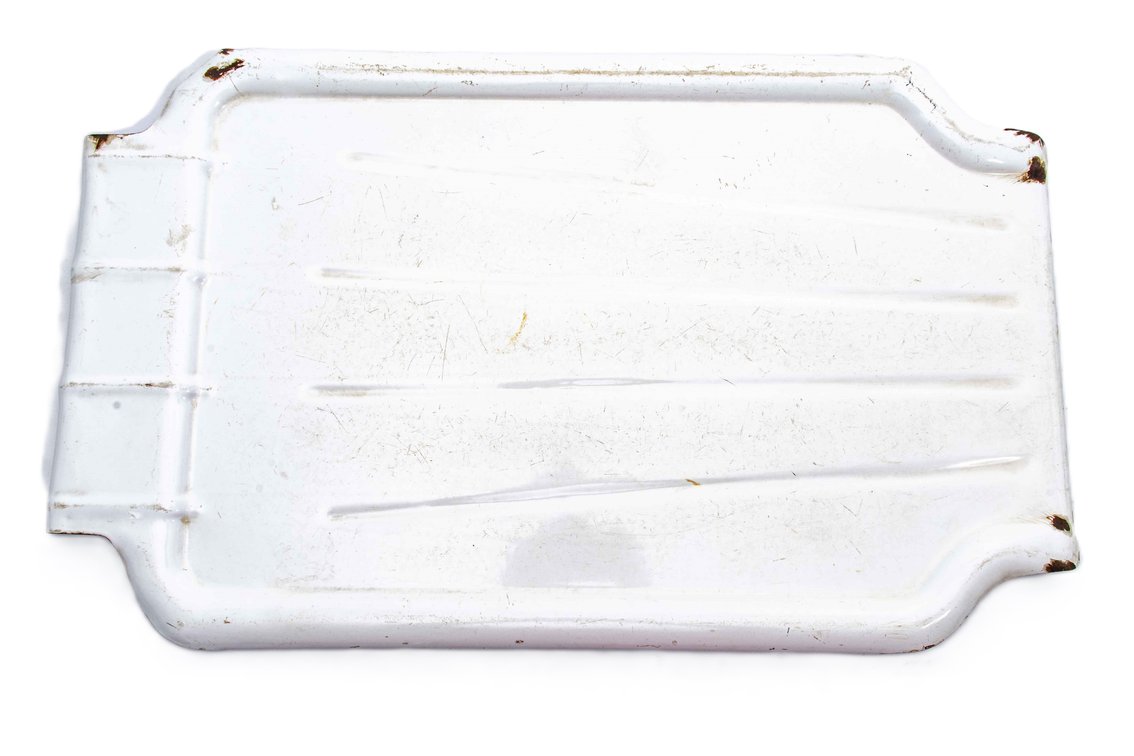 Vintage Porcelain on Steel Drainboard