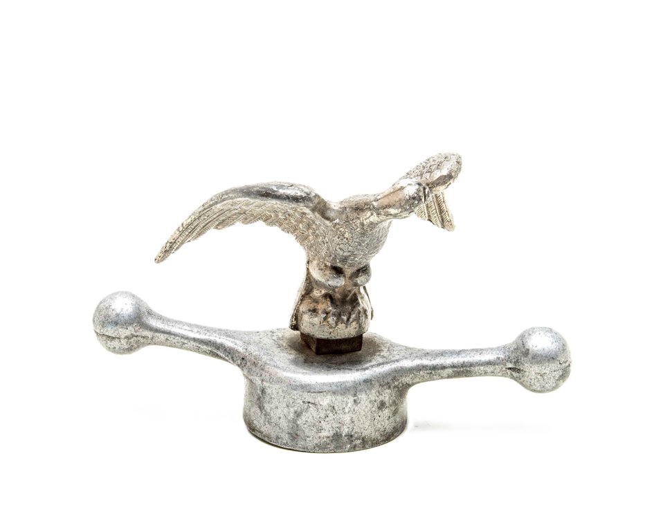 Vintage Eagle Hood Ornament Radiator Cap