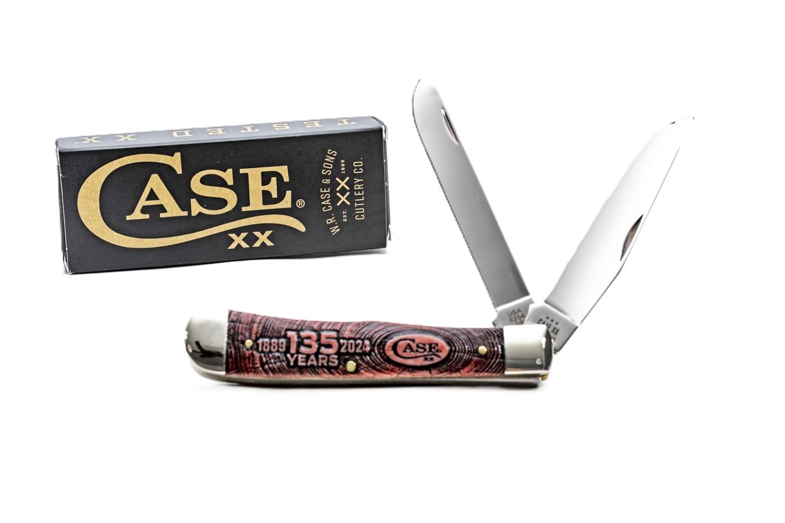 Case- 135th Anniversary Trapper- NIB- 6254 SS