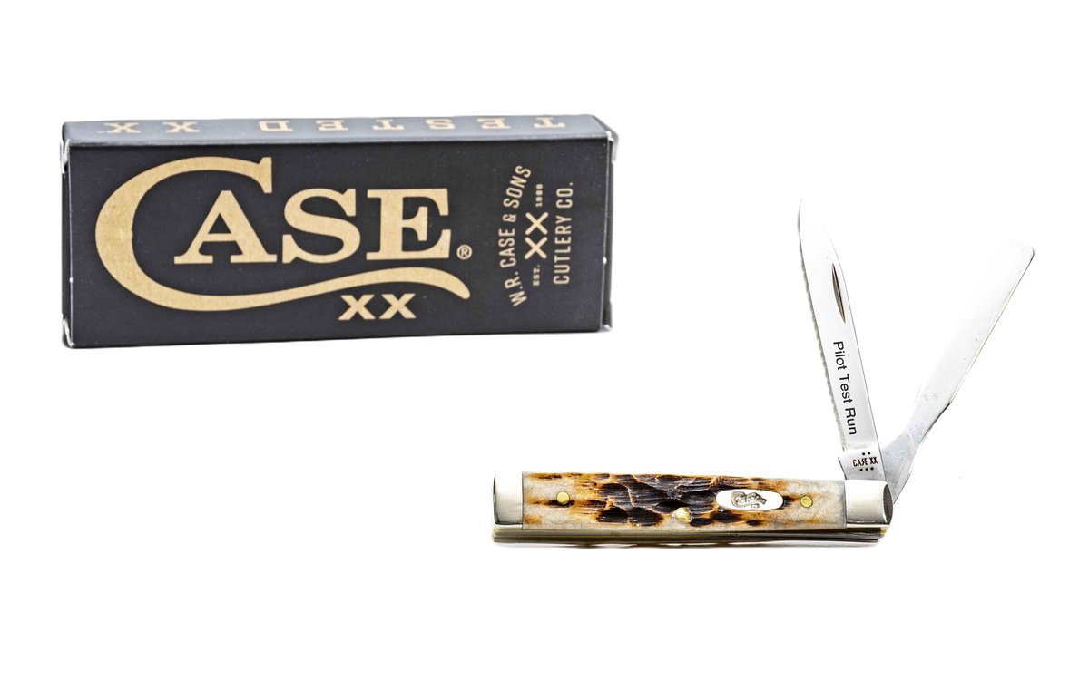 Case Knife #91598- NIB- Amber Baby Doctor