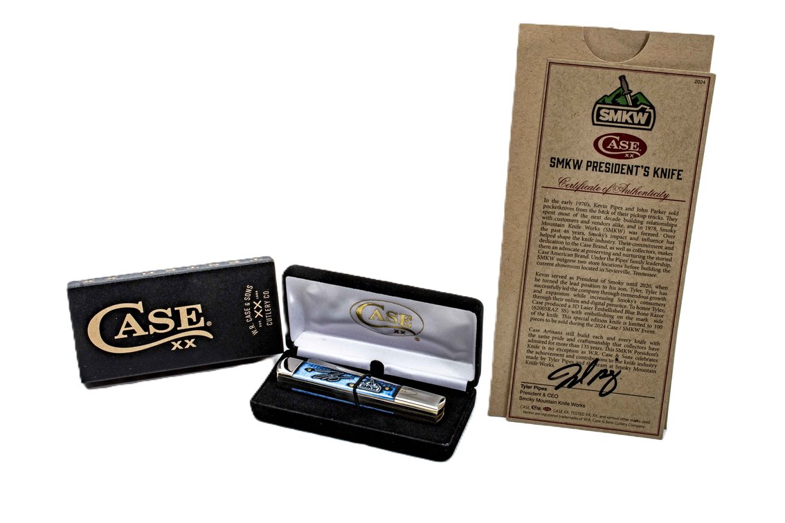 Case Knife- Special Edition-2024 Tyler Pipes Razor