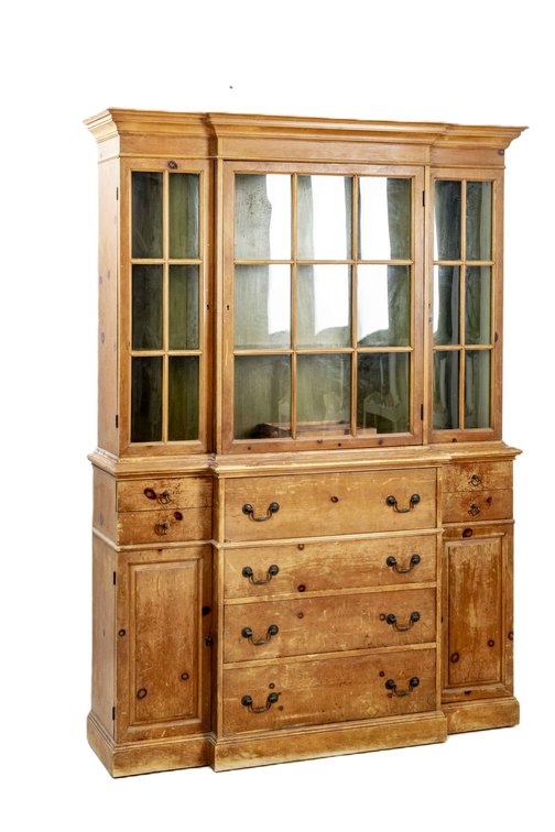 Butler's Chest W/ Desk and Bookcase