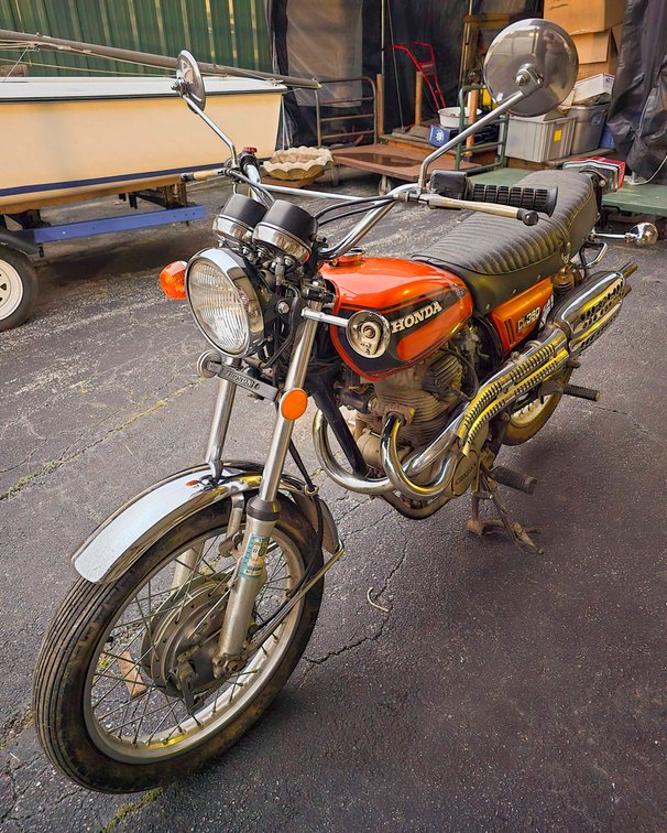 1975 Honda CL360 Motorcycle - Estate Garage Find