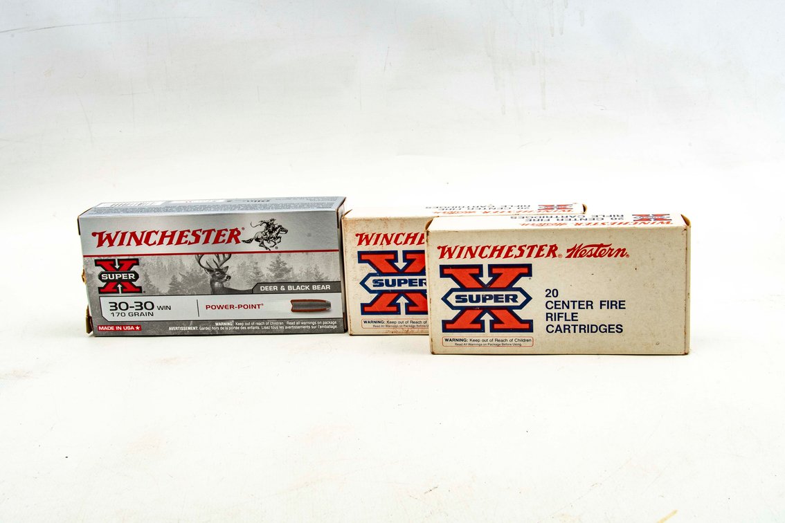 30-30 WIN Ammo- Winchester Super X- 60 Rnds