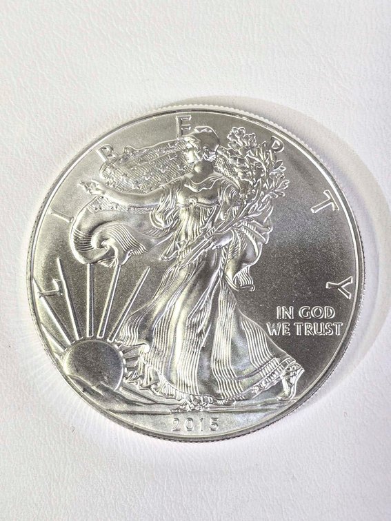 2015 American Silver Eagle One Ounce Coin BU Condition