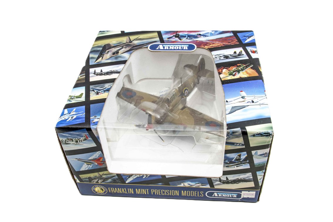 Franklin Mint Precision Hurricane MK.IIB Plane NIB