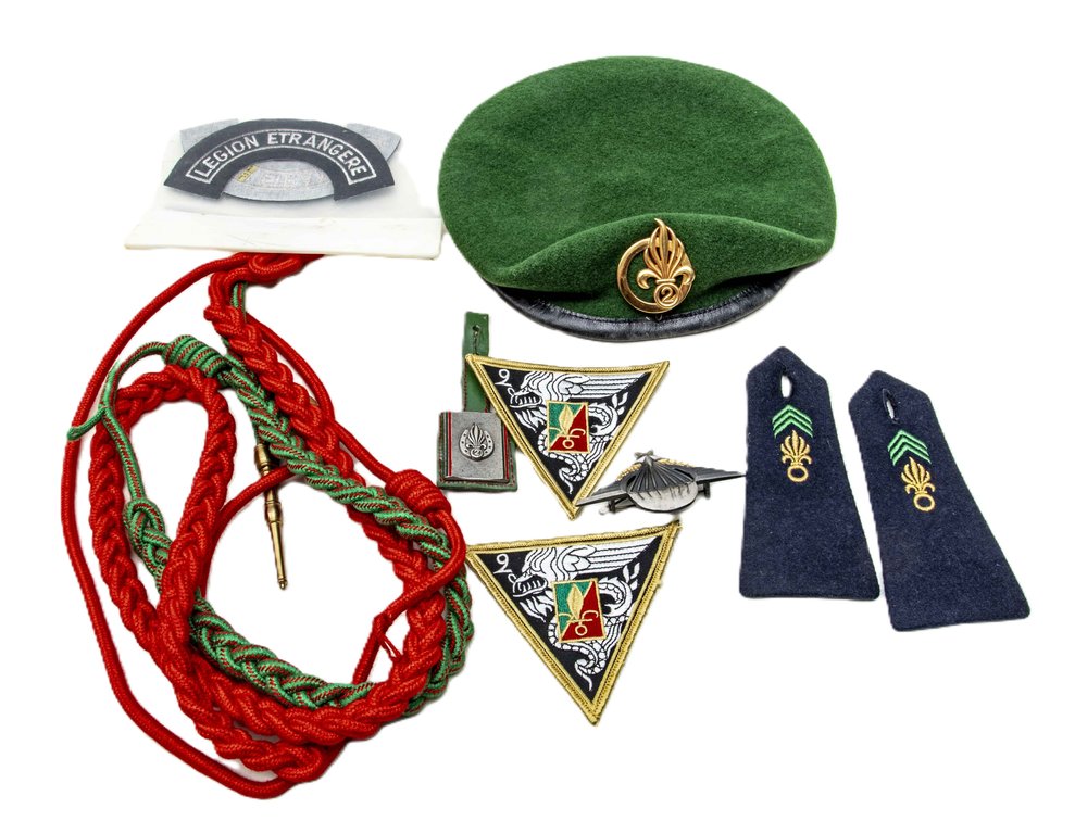 2nd French Foreign Legion- Beret, Epaulets & More