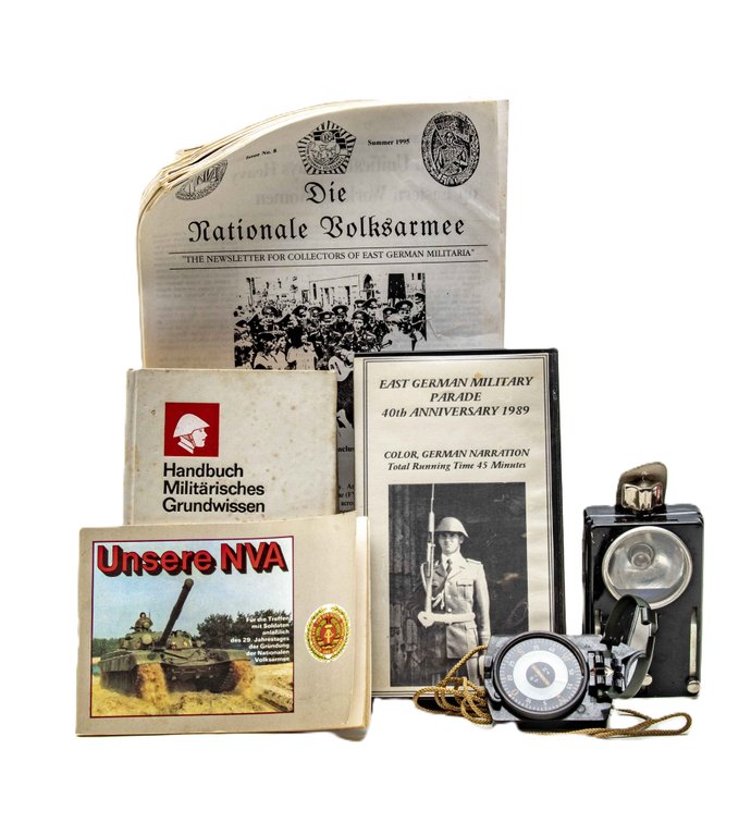 East German Compass, Signal Lamp & More
