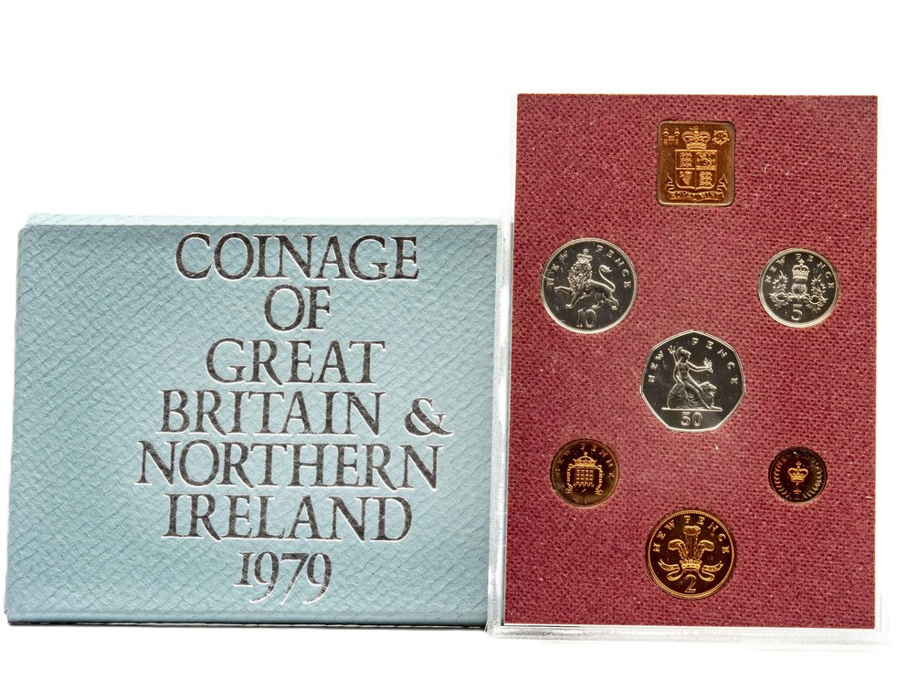 1979 G. Brit & Ireland Proof Coins Set- Royal Mint