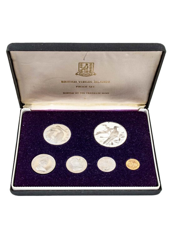 1974 Br. Virgin Islands Proof Coin Set- Fr. Mint