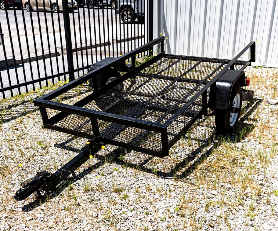 8' Open Deck Steel Trailer