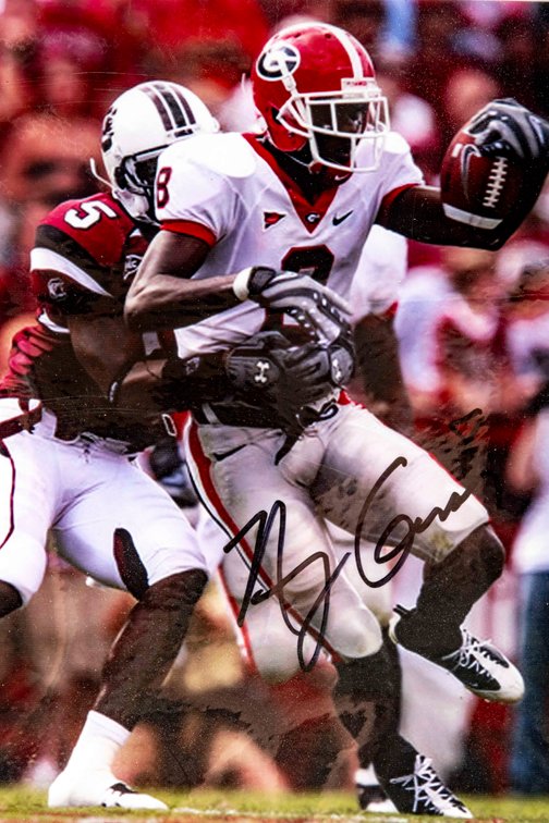 A.J. Green Autographed 11 x 14 Matted Photo
