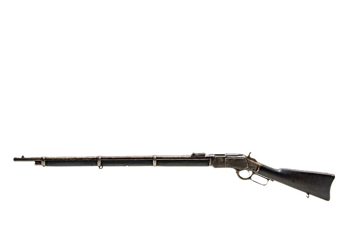 1891-Winchester Model 1873 Musket- 44 WCF