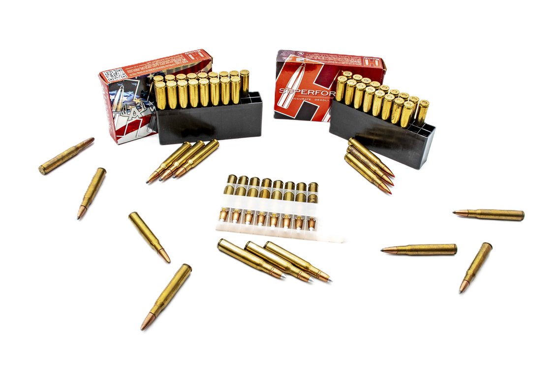 58 Rnds of 30-06 SPRG- Hornady & Winchester