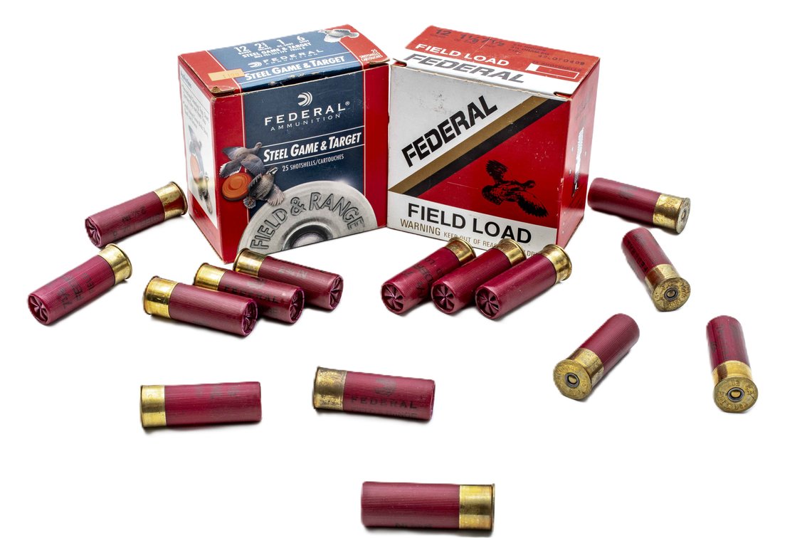 12 Gauge Shot Shells- 59 Shells- Federal