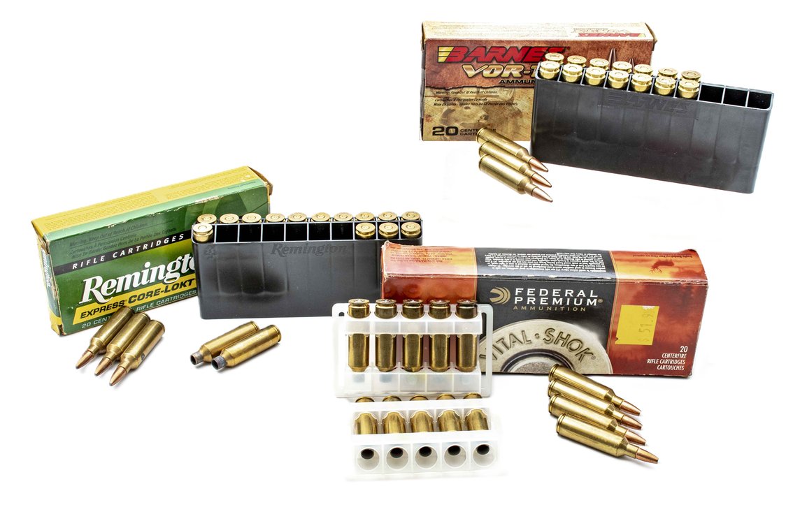 270 WSM Ammo- 25 Rounds + Empty Brass