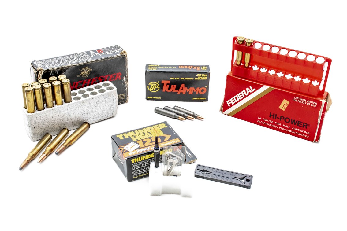 Assorted Ammunition-280 Rem, 223, 30-30 & More