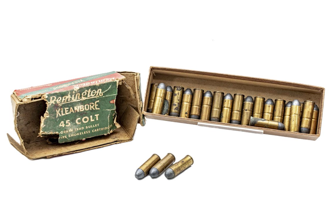 45 Colt Ammo- Remington KleanBore- 23 Rounds