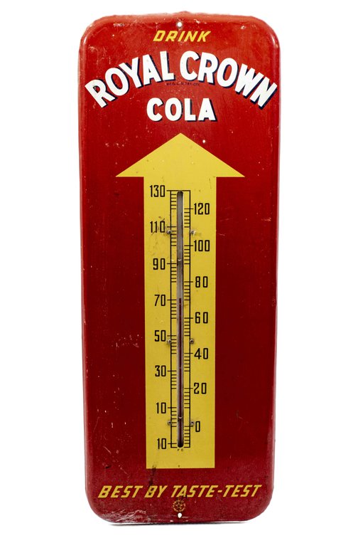 1950's Royal Crown Cola Thermometer