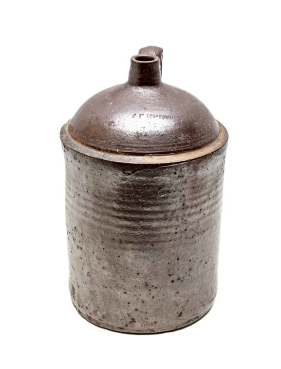 Vintage E.C. Brown Pottery Stoneware Jug