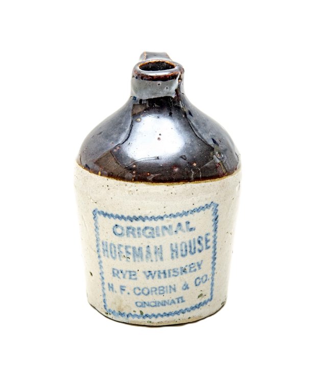 Vintage Mini H.F. Corbin & Co. Stoneware Jug