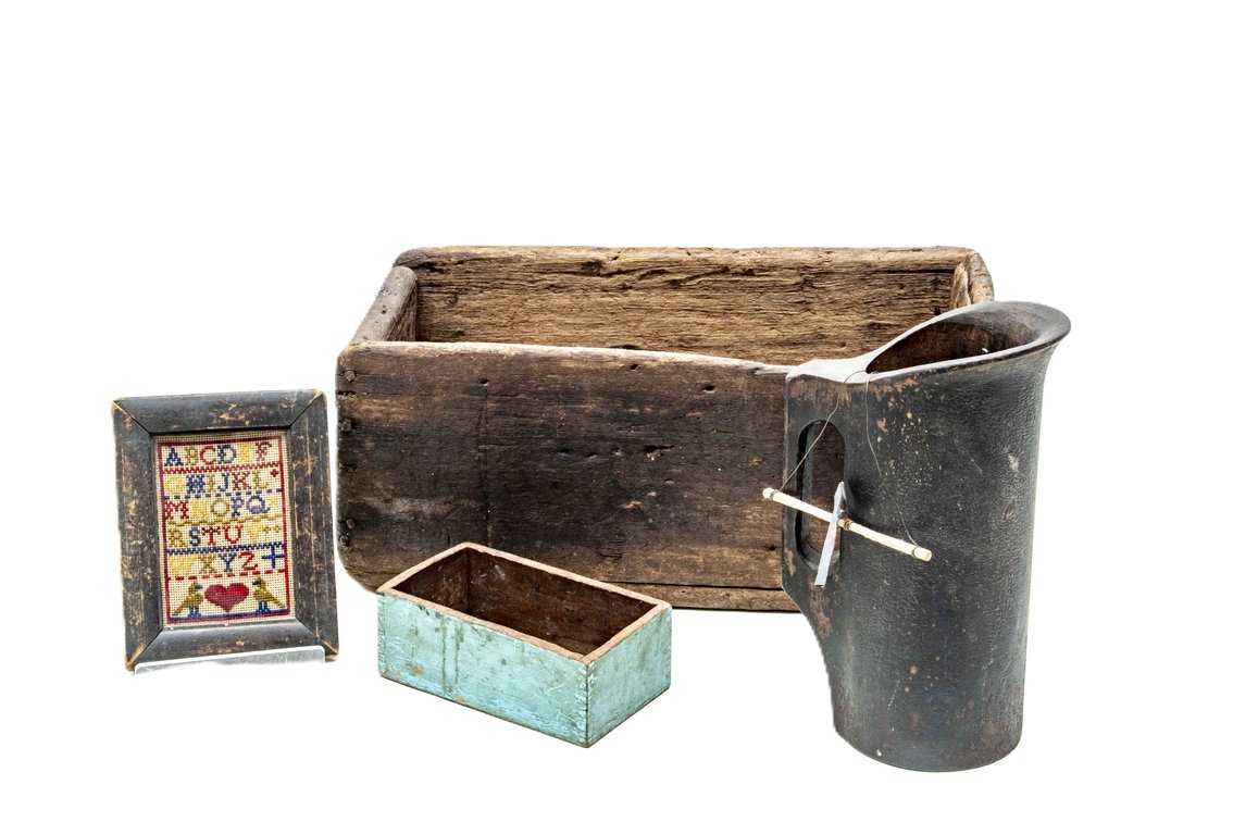 Rustic Cobbler Box, Noggin Pitcher, Mini Sampler +