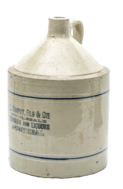 Antique L.Chaput, Fils & Cie Stoneware Jug