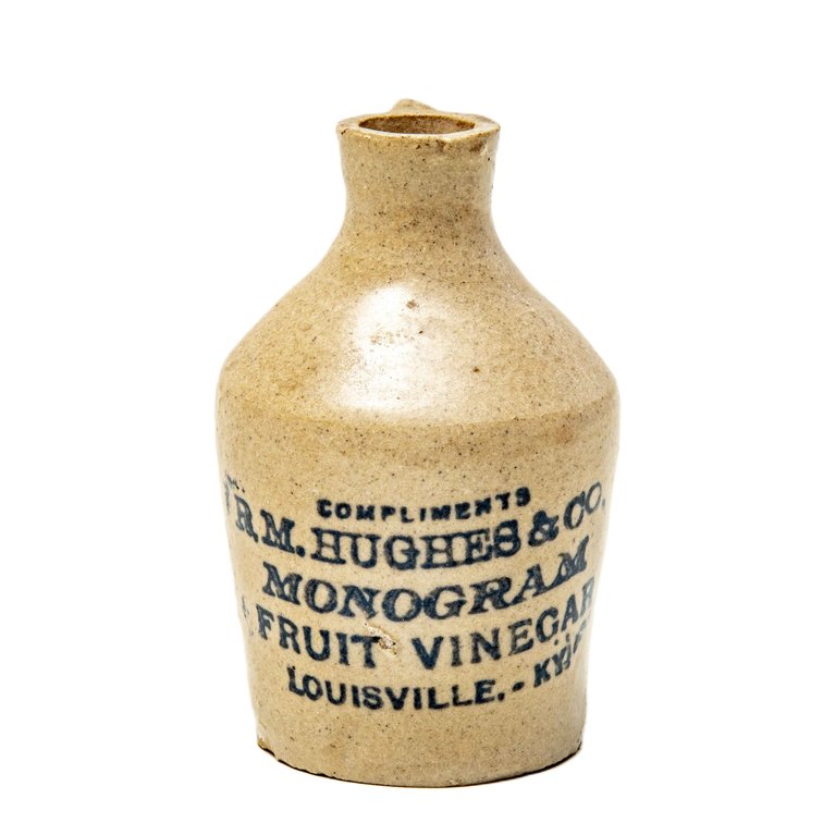 Antique R.M. Hughes Fruit Vinegar Jug