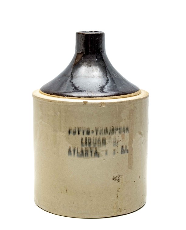 Antique Potts-Thompson Liquor Co. Stoneware Jug