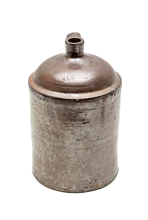 Antique J.L. Smith Stoneware Jug