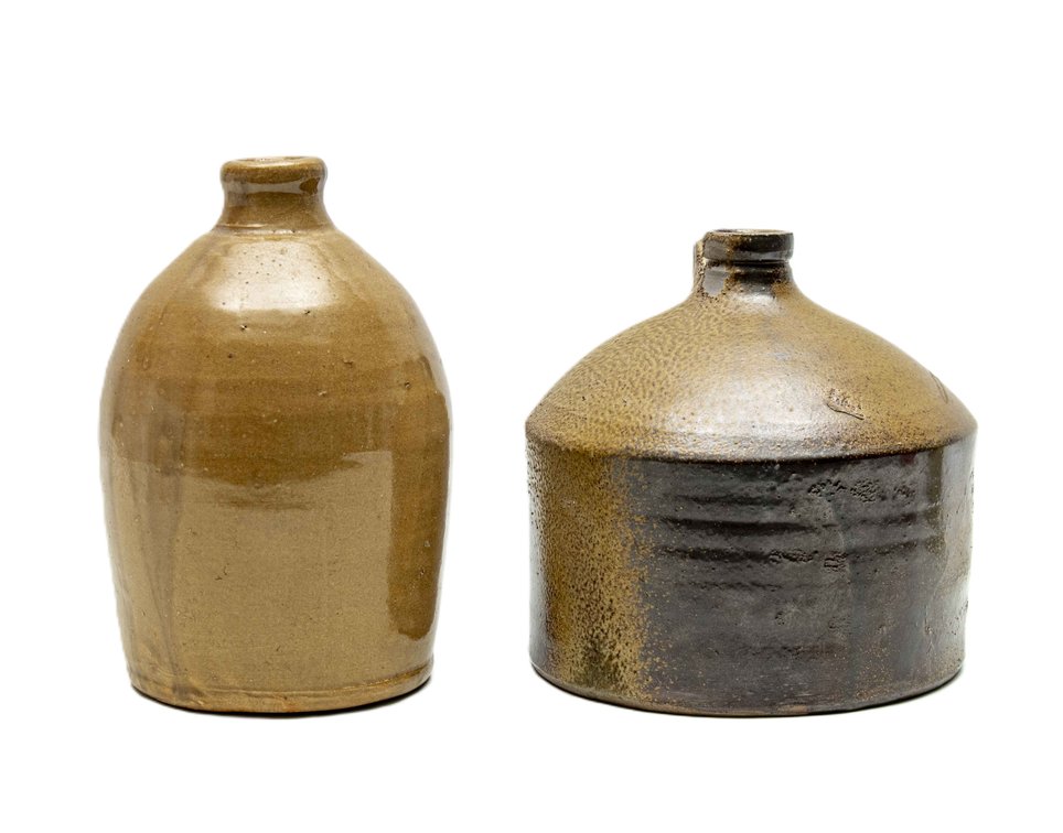 Two (2) Vintage Stoneware Jugs